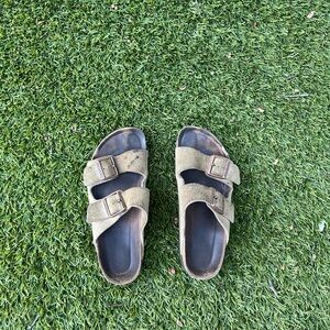 Birkenstock Arizona Soft Footbed's Suede Sandals